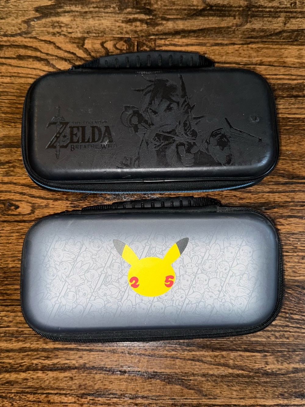 BUNDLE Pokemon 25th Anniversary Zelda BOTW Limited Edition Nintendo Switch Case